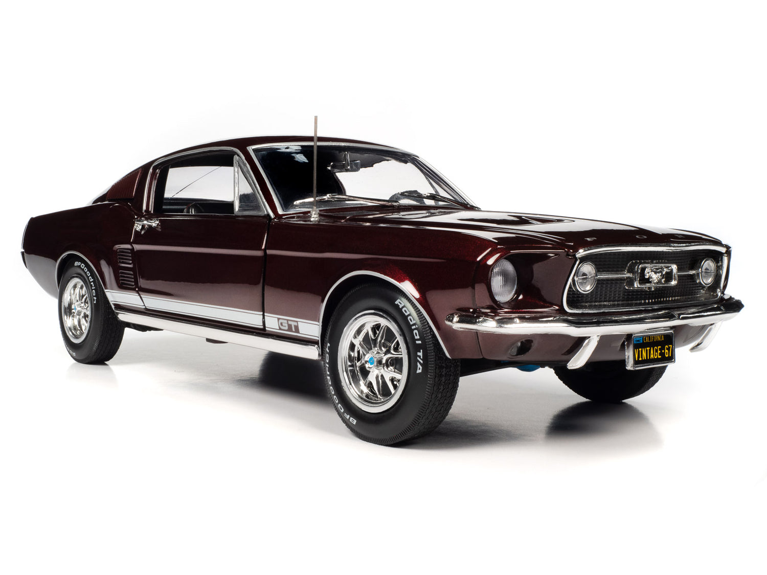 American Muscle 1967 Ford Mustang GT 2+2 1:18 Scale Diecast