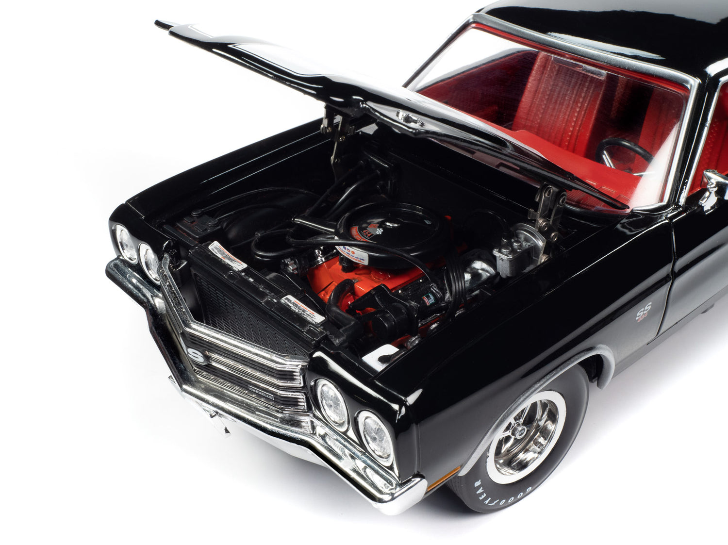 American Muscle 1970 Chevrolet Chevelle Hardtop (Hemmings Muscle Machines) 1:18 Scale Diecast - Auto World Store