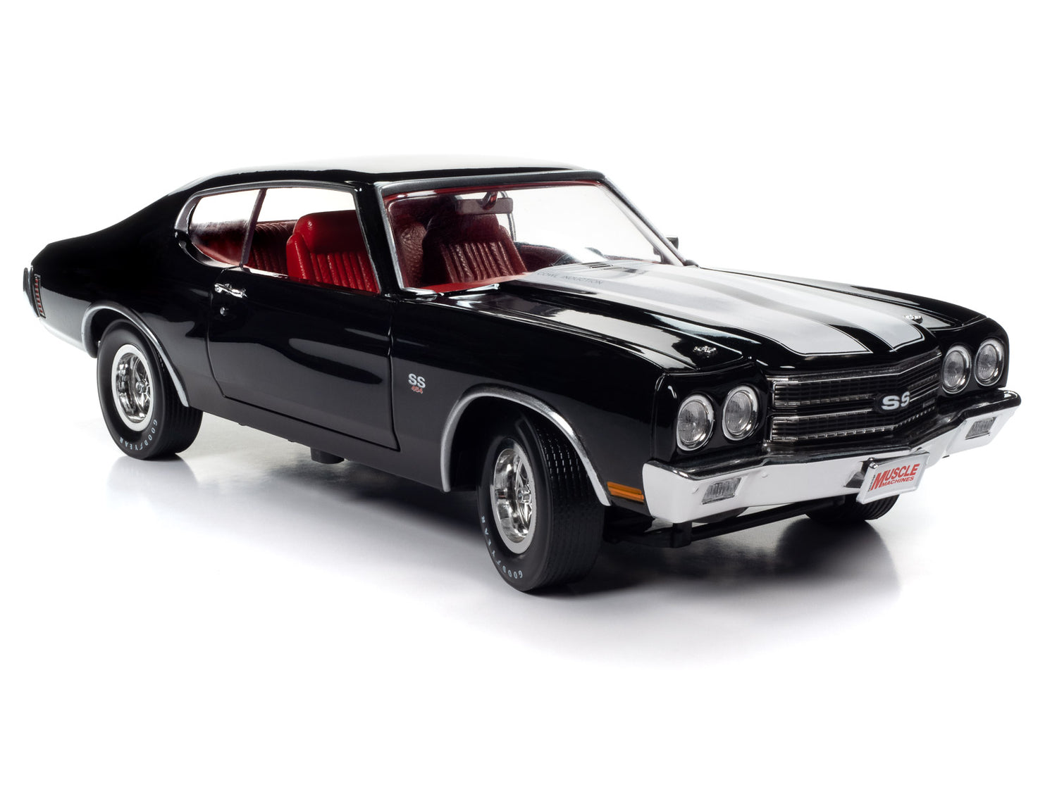 American Muscle 1970 Chevrolet Chevelle Hardtop (Hemmings Muscle Machines) 1:18 Scale Diecast - Auto World Store