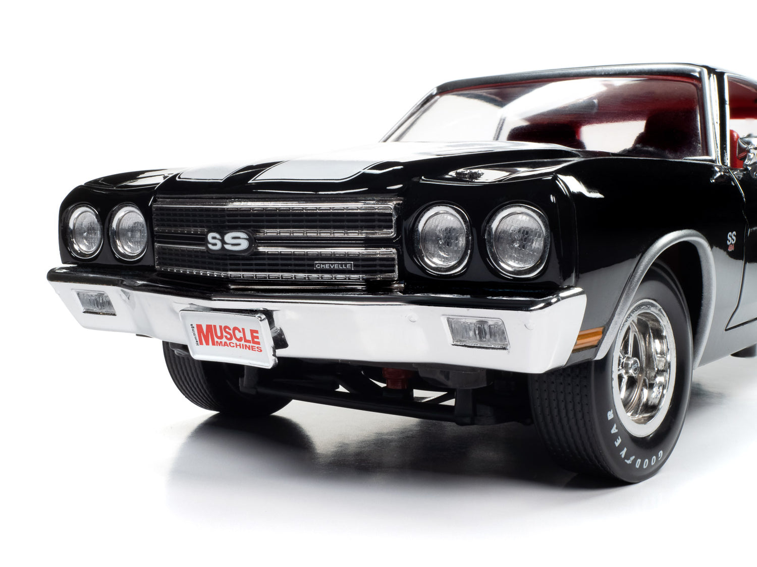 American Muscle 1970 Chevrolet Chevelle Hardtop (Hemmings Muscle Machines) 1:18 Scale Diecast - Auto World Store