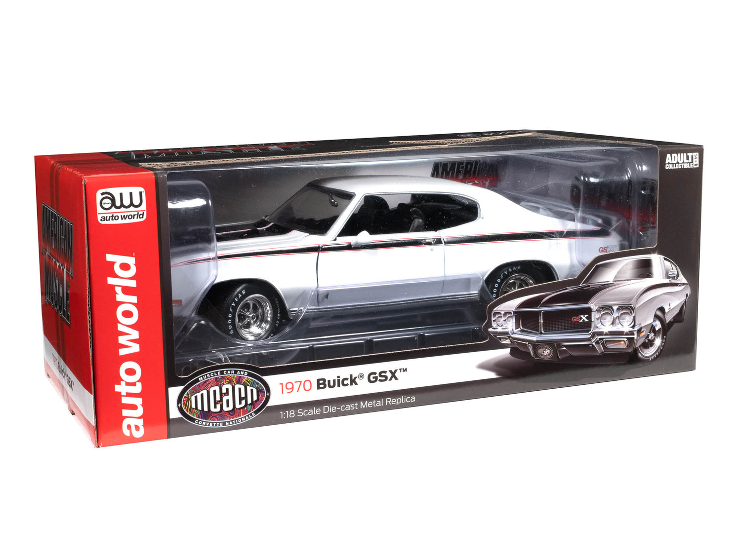 American Muscle 1970 Buick Hardtop GSX (MCACN) 1:18 Scale Diecast