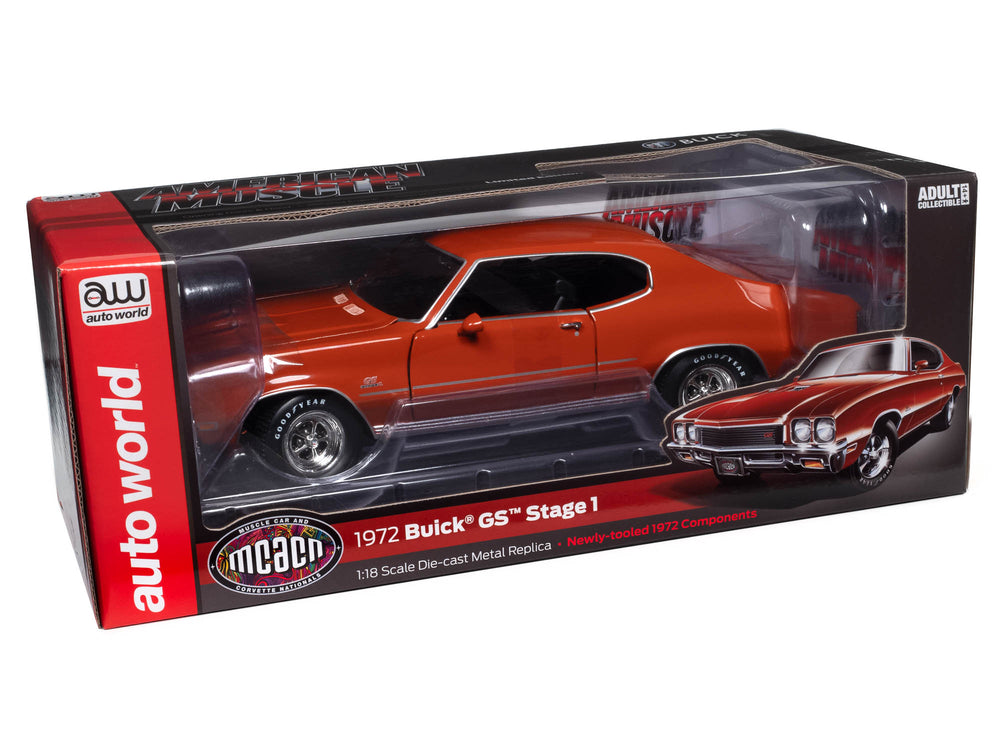 American Muscle 1972 Buick GS Hardtop MCACN 1:18 Scale Diecast