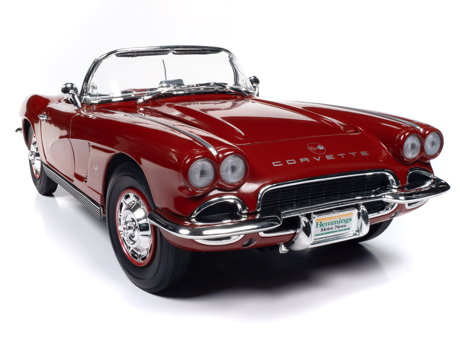 American Muscle 1962 Chevy Corvette Convertible Hemmings Muscle Machines 1:18 Scale Diecast
