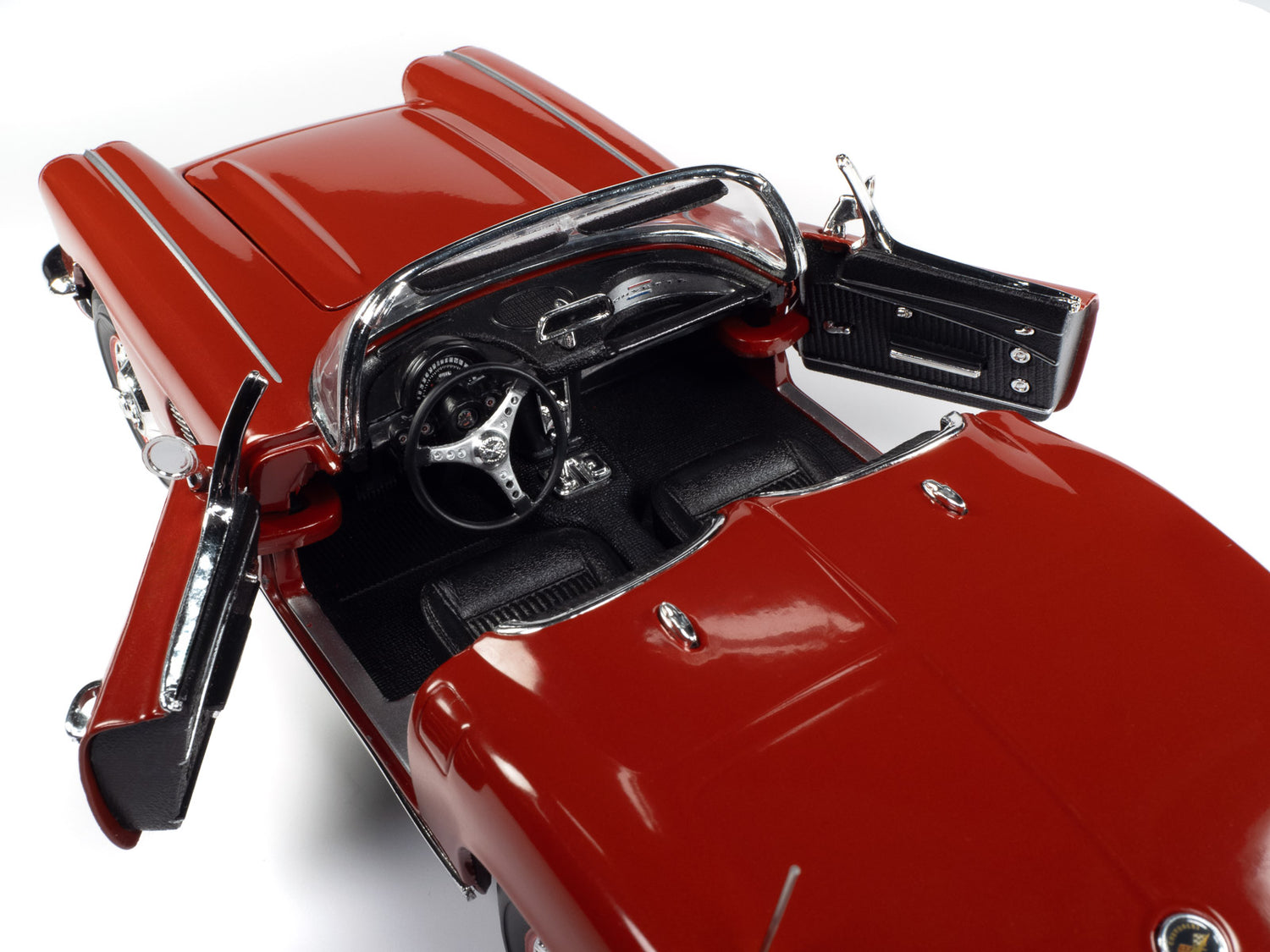 American Muscle 1962 Chevy Corvette Convertible Hemmings Muscle Machines 1:18 Scale Diecast