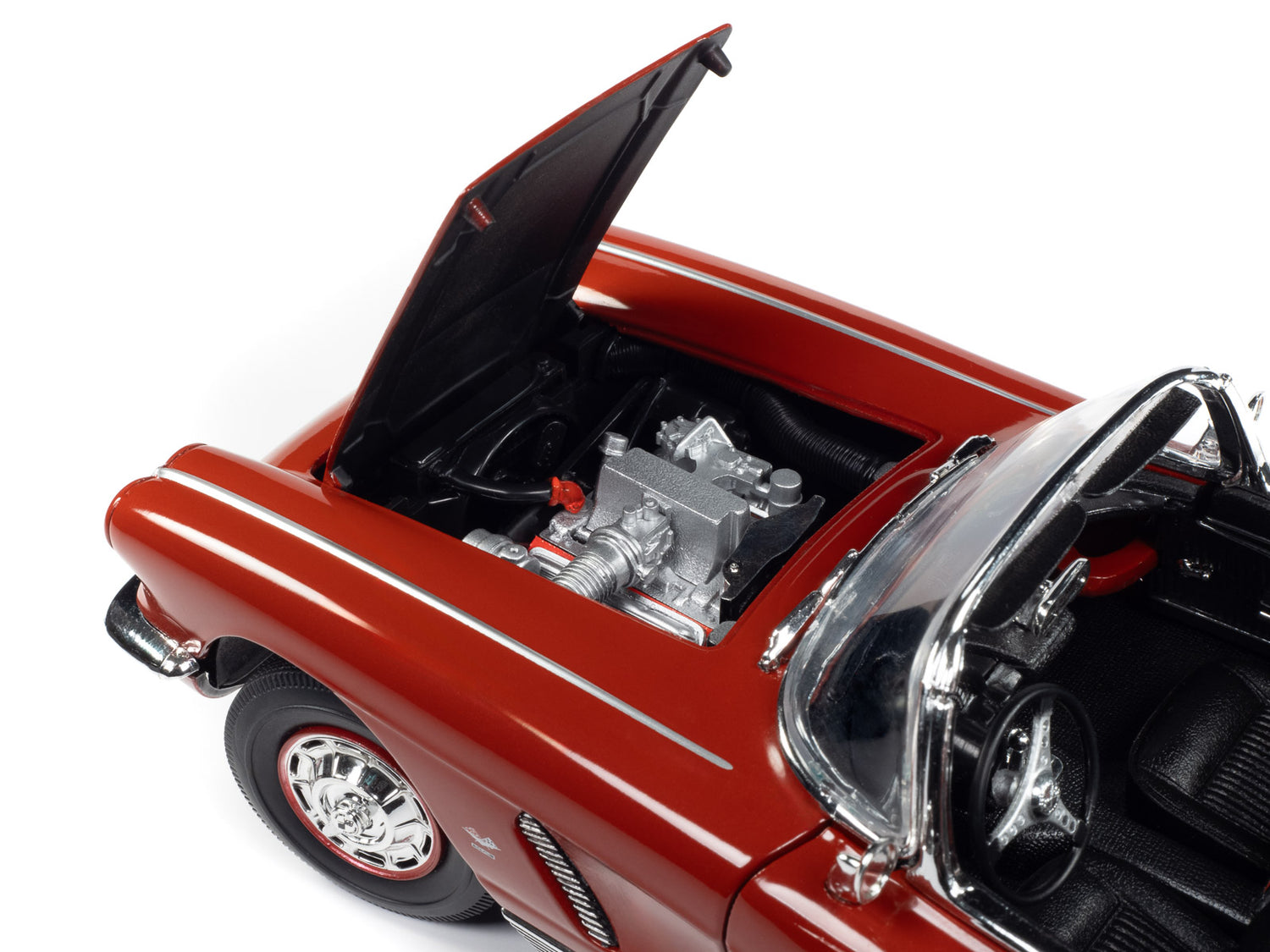 American Muscle 1962 Chevy Corvette Convertible Hemmings Muscle Machines 1:18 Scale Diecast