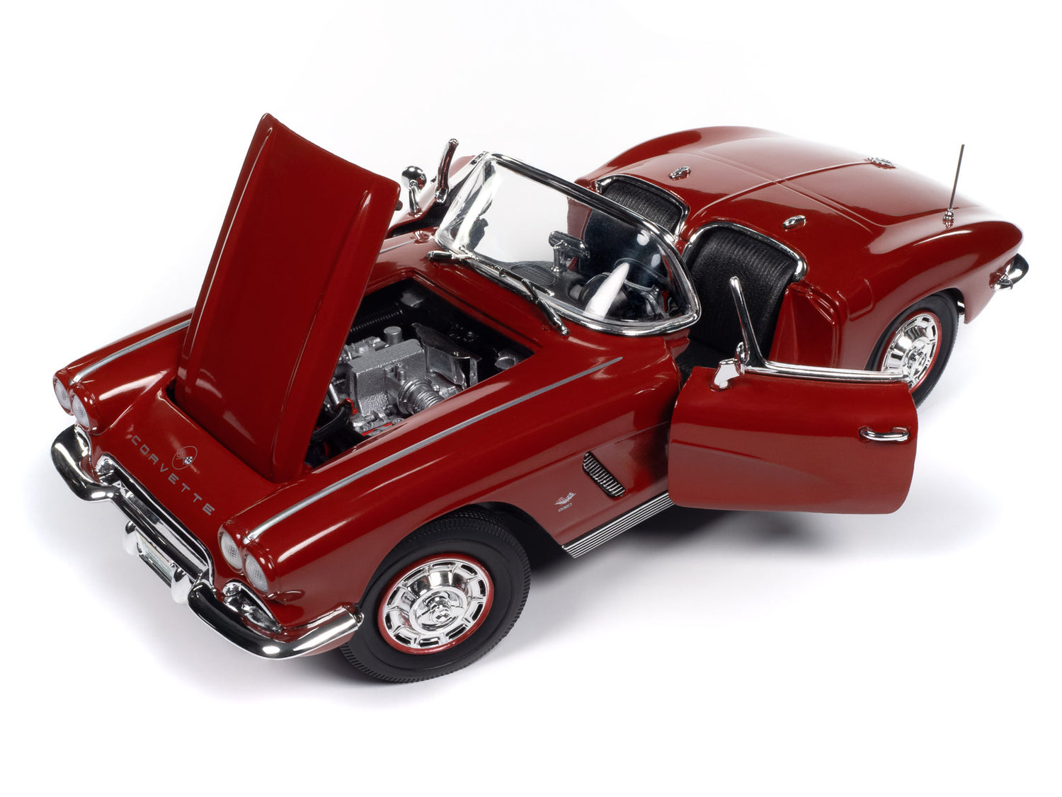 American Muscle 1962 Chevy Corvette Convertible Hemmings Muscle Machines 1:18 Scale Diecast