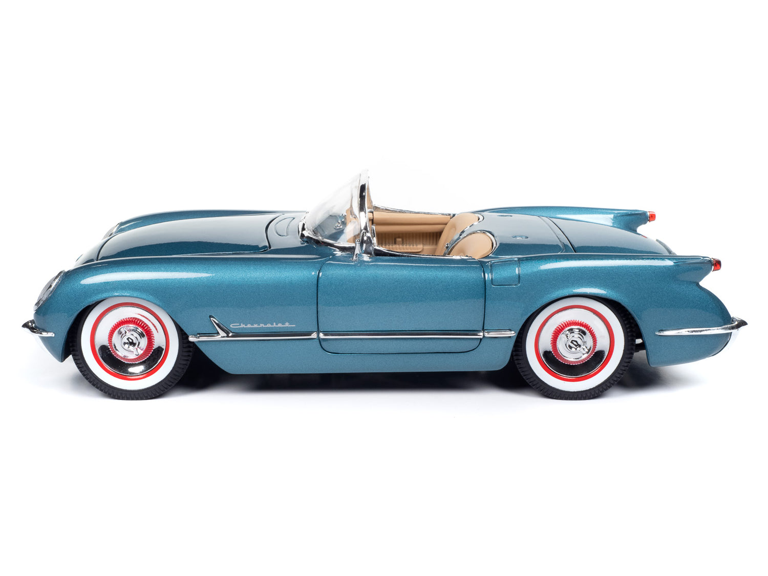 American Muscle 1954 Chevrolet Corvette Convertible 1:18 Scale Diecast - Auto World Store