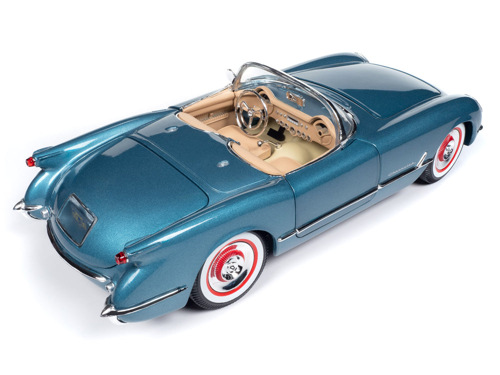 American Muscle 1954 Chevrolet Corvette Convertible 1:18 Scale Diecast - Auto World Store