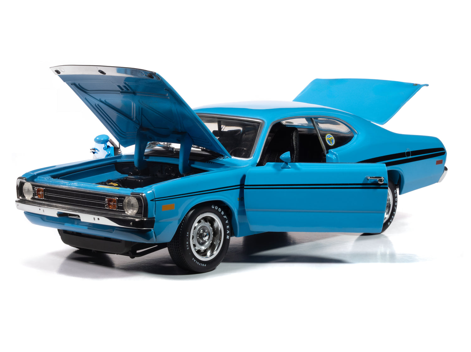 "PRE-ORDER" American Muscle 1972 Dodge Demon GSS Mecum Auctions 1:18 Scale Diecast (DUE AUGUST 2025)