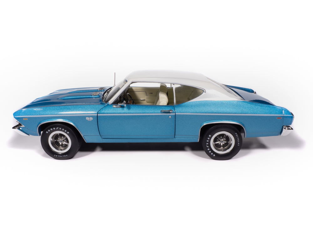 "PRE-ORDER" American Muscle 1969 Chevrolet Chevelle Hardtop MCACN 1:18 Scale Diecast (DUE SEPTEMBER 2025)