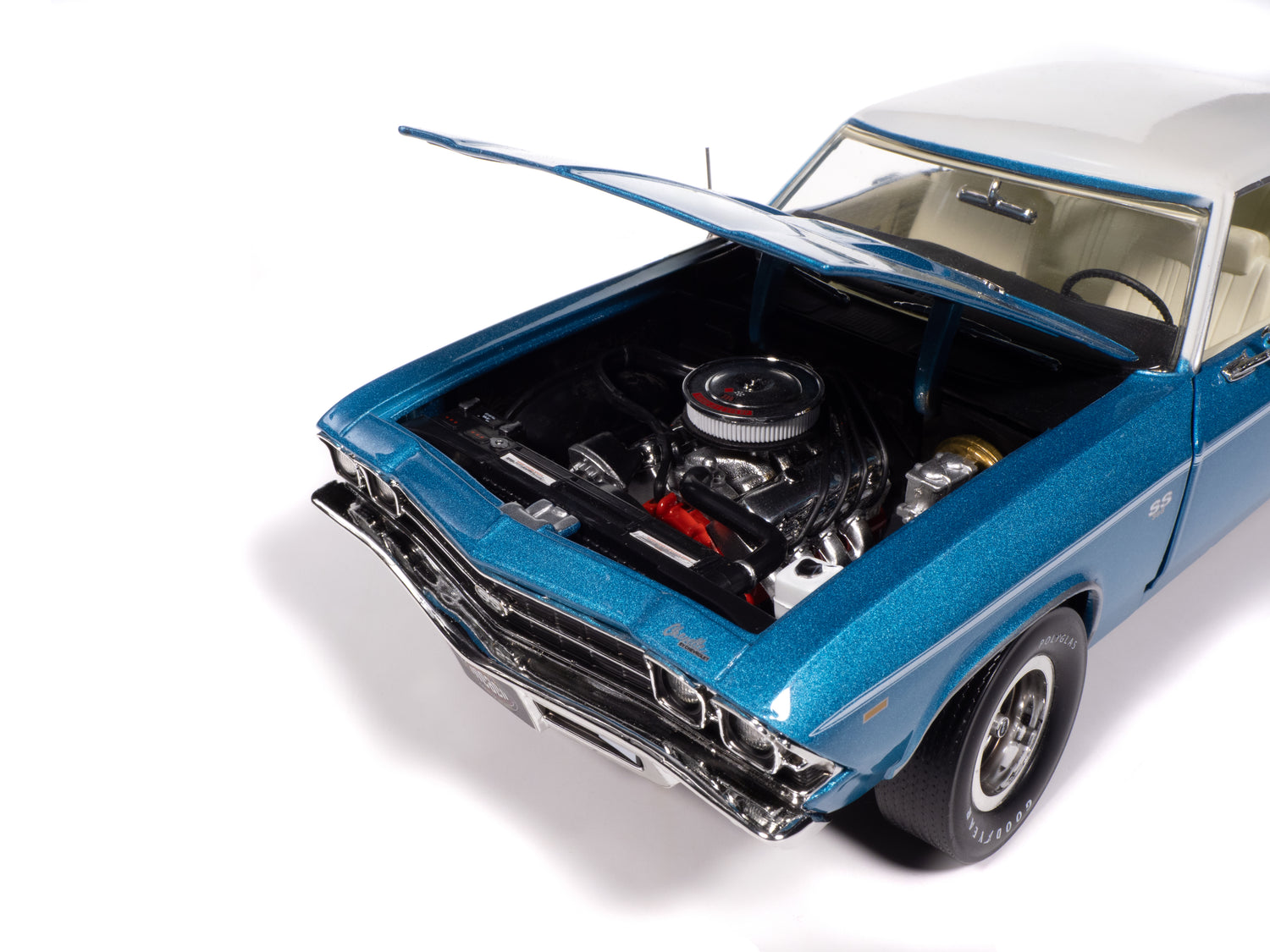 "PRE-ORDER" American Muscle 1969 Chevrolet Chevelle Hardtop MCACN 1:18 Scale Diecast (DUE SEPTEMBER 2025)