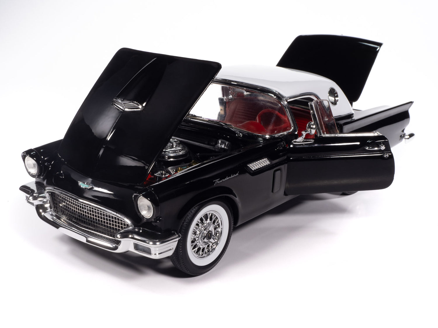 "PRE-ORDER" American Muscle 1957 Ford Thunderbird Roadster 1:18 Scale Diecast (DUE OCTOBER 2025)