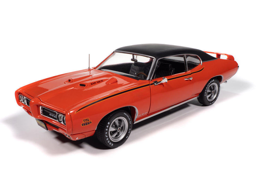 "PRE-ORDER" American Muscle 1969 Pontiac GTO Judge Mecum Auctions 1:18 Scale Diecast (DUE LATE OCTOBER 2025)