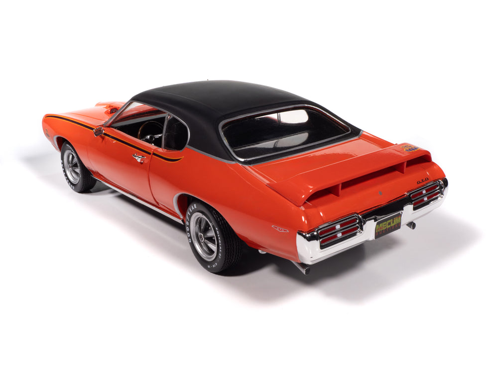 "PRE-ORDER" American Muscle 1969 Pontiac GTO Judge Mecum Auctions 1:18 Scale Diecast (DUE LATE OCTOBER 2025)