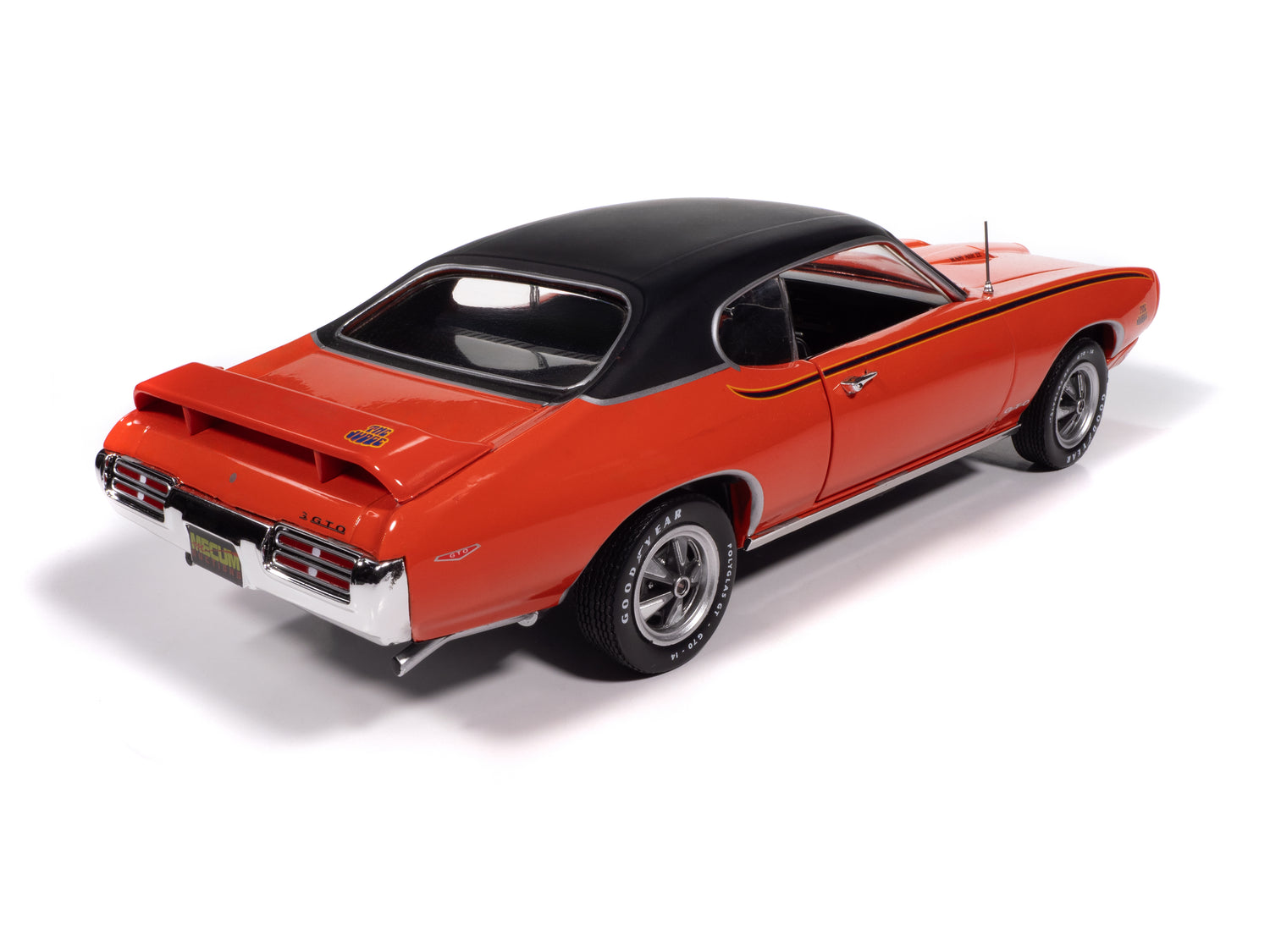 "PRE-ORDER" American Muscle 1969 Pontiac GTO Judge Mecum Auctions 1:18 Scale Diecast (DUE LATE OCTOBER 2025)