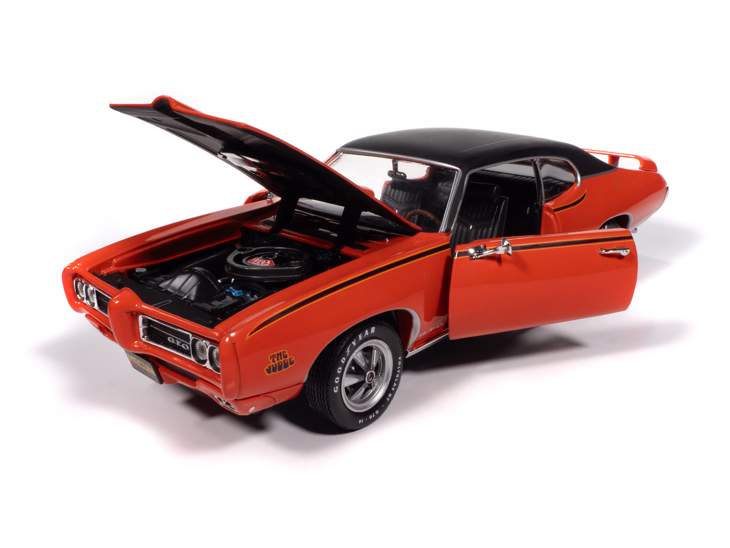 "PRE-ORDER" American Muscle 1969 Pontiac GTO Judge Mecum Auctions 1:18 Scale Diecast (DUE LATE OCTOBER 2025)