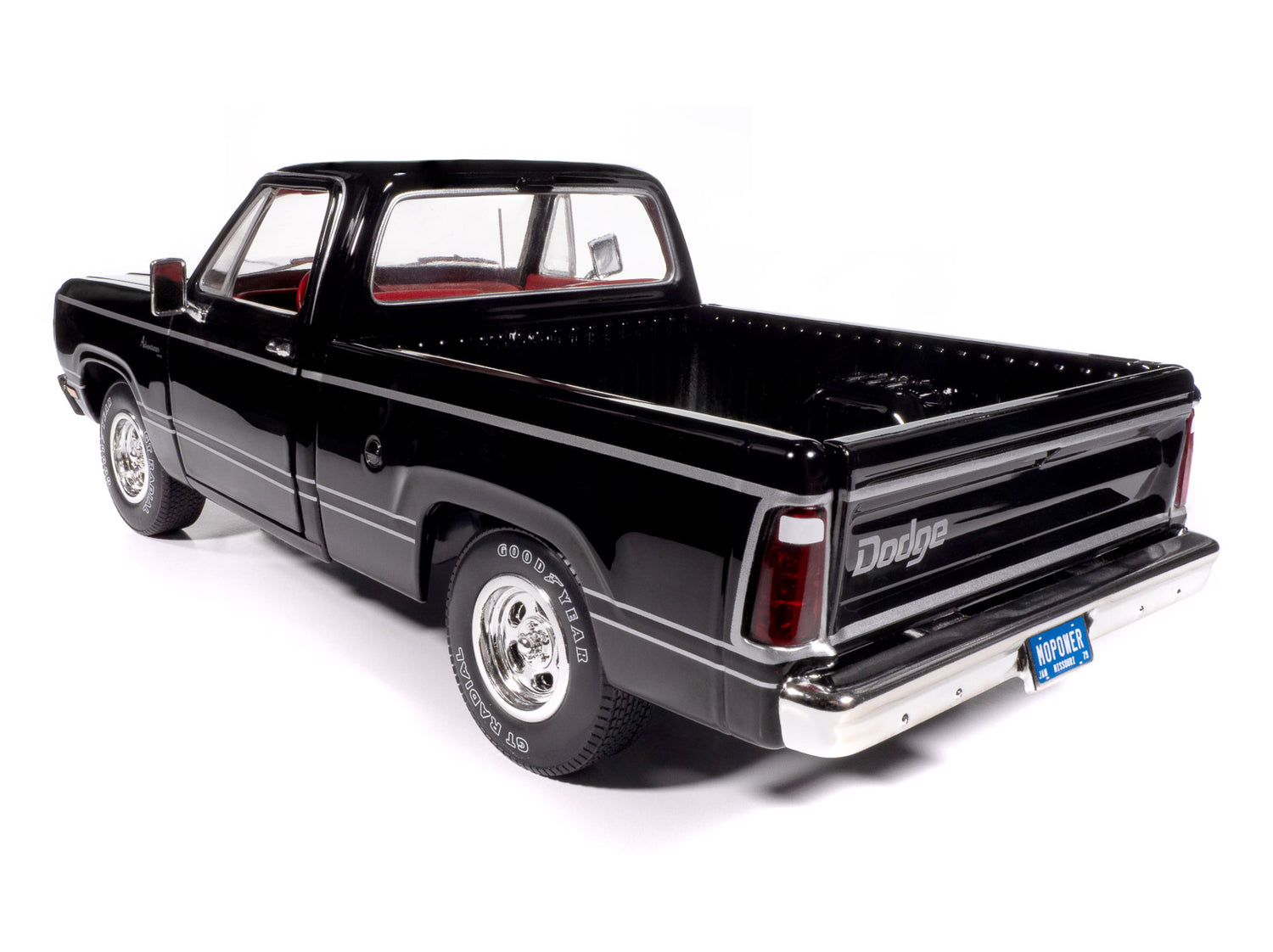 "PRE-ORDER" American Muscle 1979 Dodge SWB Sweptline Pickup Adventurer 1:18 Scale Diecast (DUE LATE JANUARY 2026)
