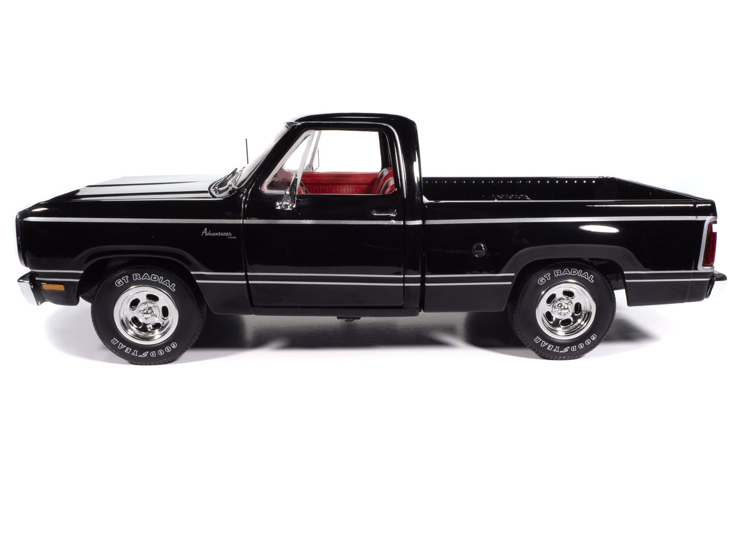 "PRE-ORDER" American Muscle 1979 Dodge SWB Sweptline Pickup Adventurer 1:18 Scale Diecast (DUE LATE JANUARY 2026)