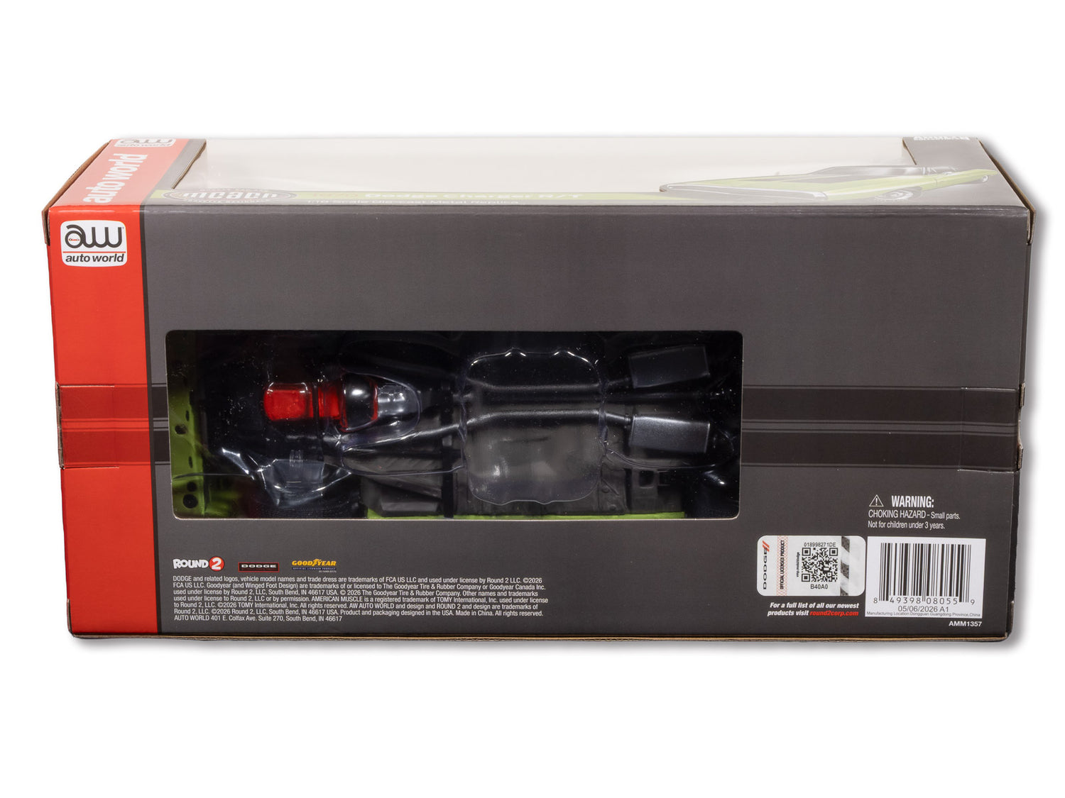 "PRE-ORDER" American Muscle 1970 Dodge Charger R/T 1:18 Scale Diecast (DUE LATE JULY 2026)