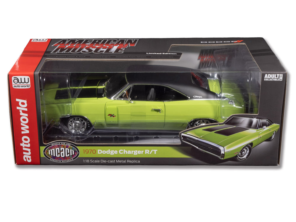 "PRE-ORDER" American Muscle 1970 Dodge Charger R/T 1:18 Scale Diecast (DUE LATE JULY 2026)