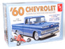 AMT 1960 Chevy Custom Fleetside Pickup w-Go Kart 1:25 Scale Model Kit