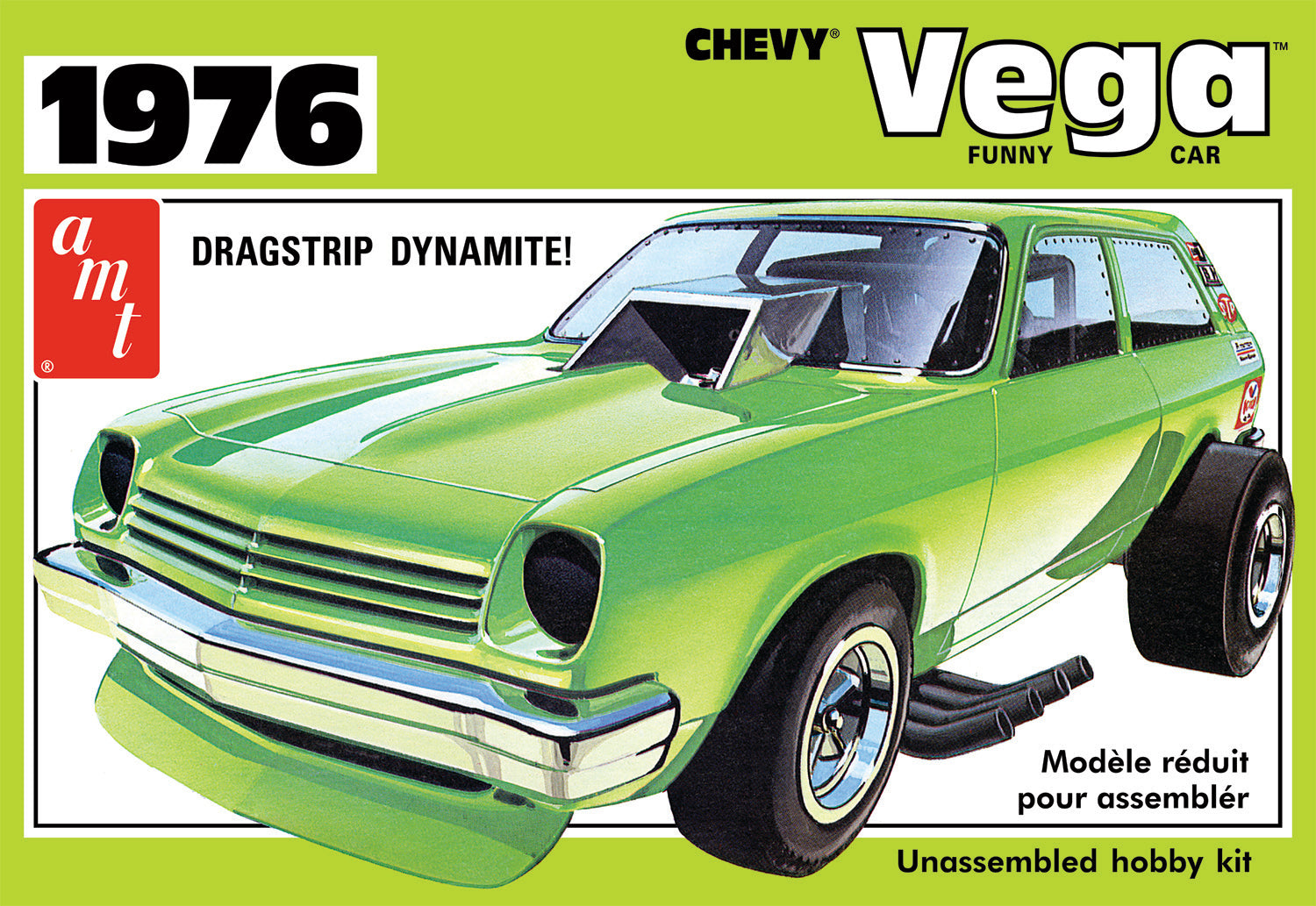 AMT 1976 Chevy Vega Funny Car 1:25 Scale Model Kit
