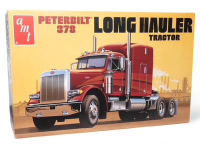 AMT Peterbilt 378 Long Hauler Semi Tractor 1:24 Scale Model Kit