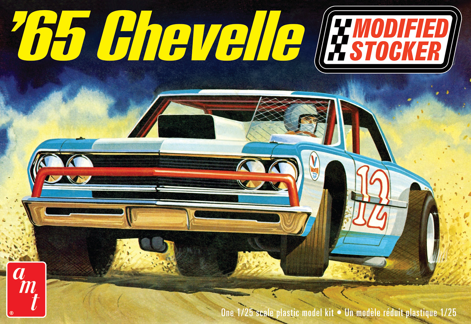 AMT 1965 Chevelle Modified Stocker 1:25 Scale Model Kit