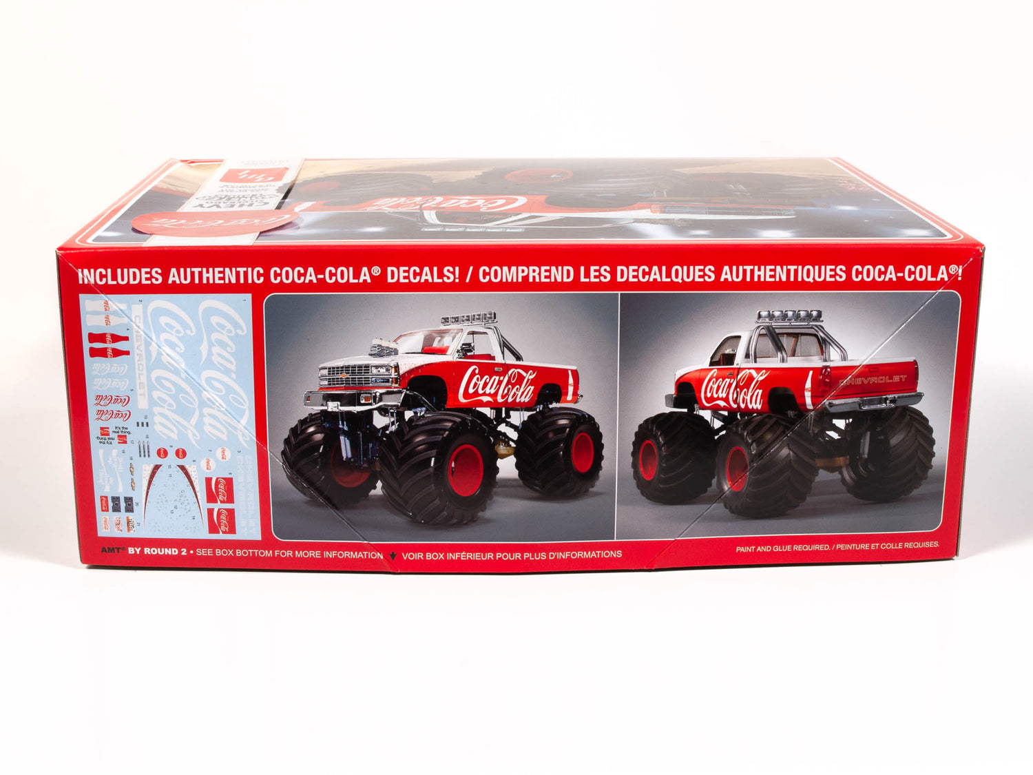 AMT 1988 Chevy Silverado Monster Truck (Coca-Cola) 1:25 Scale Model Kit