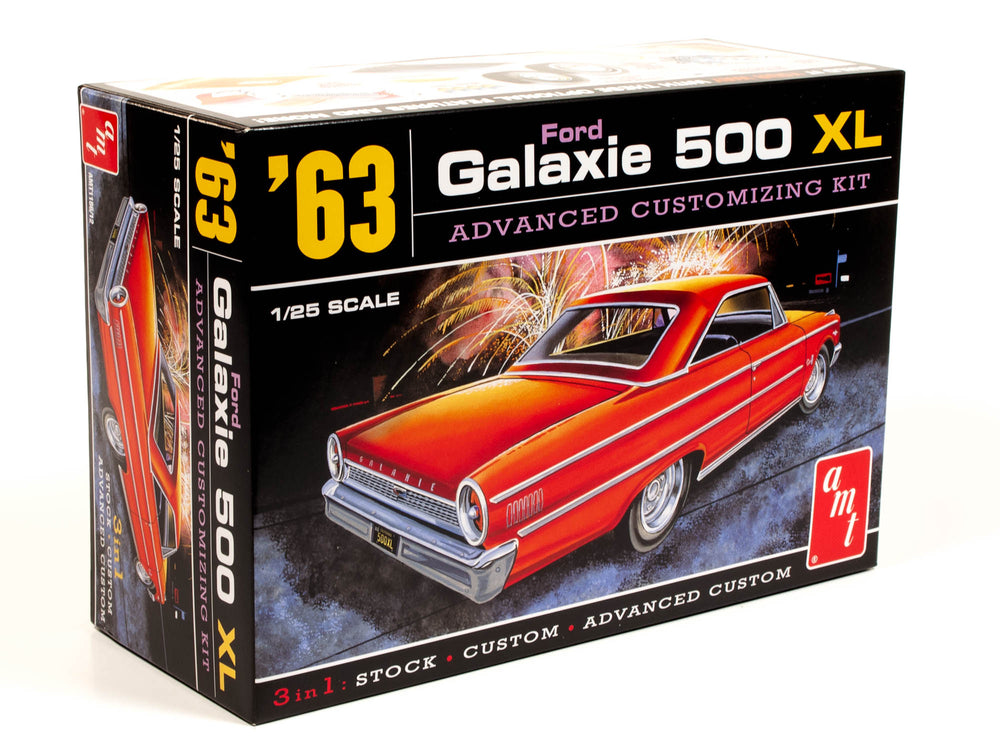 AMT 1963 Ford Galaxie 1:25 Scale Model Kit