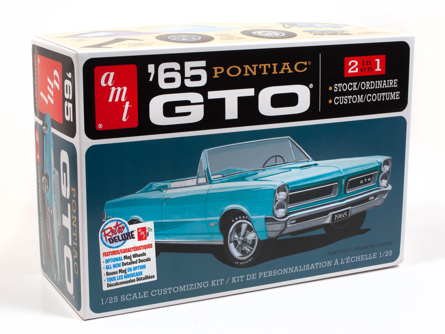 AMT 1965 Pontiac GTO 1:25 Scale Model Kit