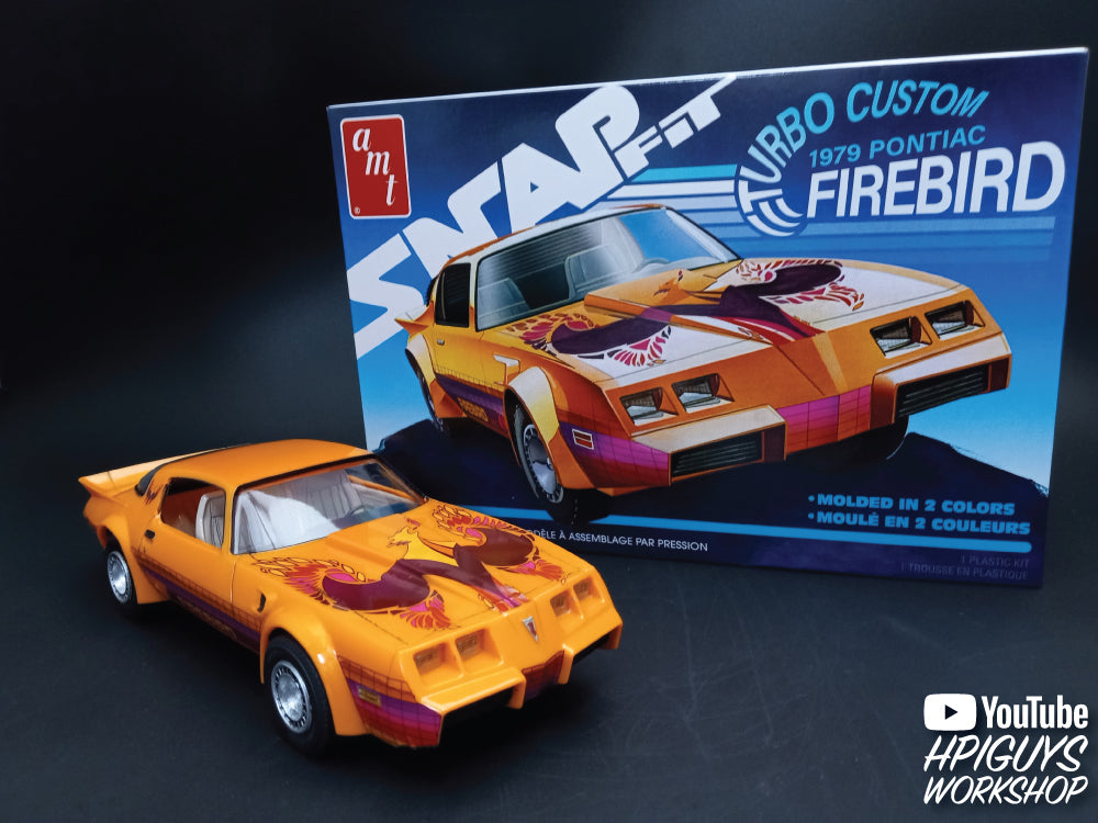 AMT 1979 Pontiac Firebird "Turbo Custom" (Snap) 1:25 Scale Model Kit