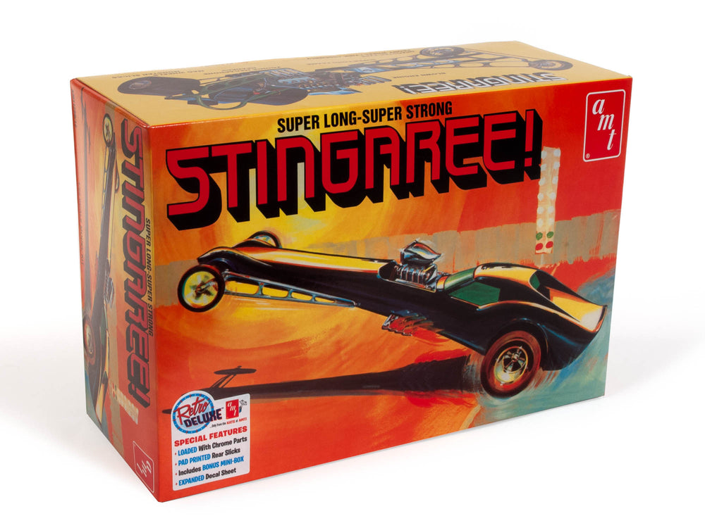 AMT Stingaree Custom Dragster 1:25 Scale Model Kit - Auto World Store