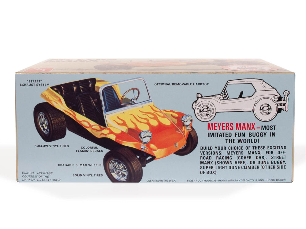 AMT Meyers Manx Dune Buggy - Original Art 1:25 Scale Model Kit