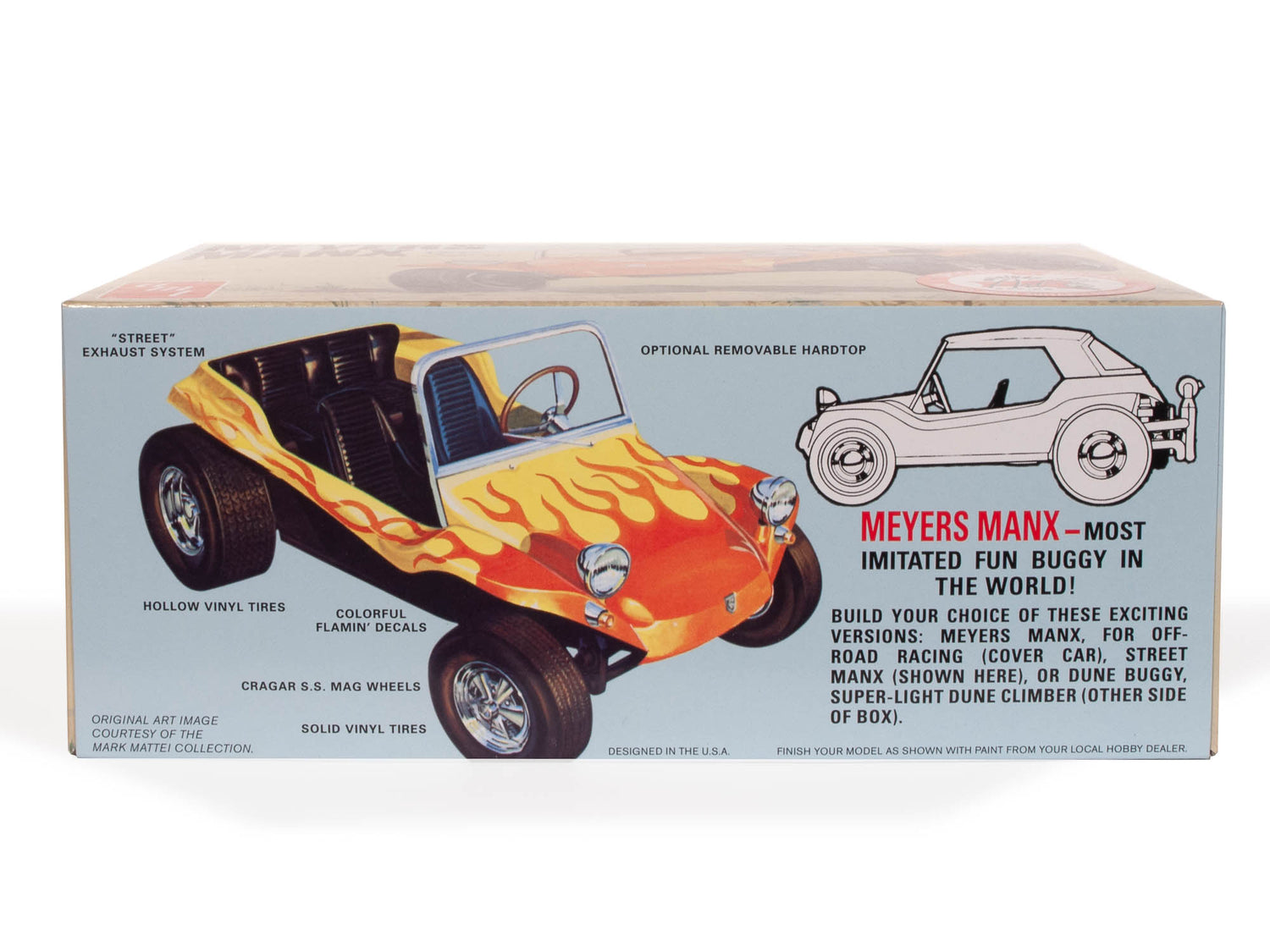 AMT Meyers Manx Dune Buggy - Original Art 1:25 Scale Model Kit