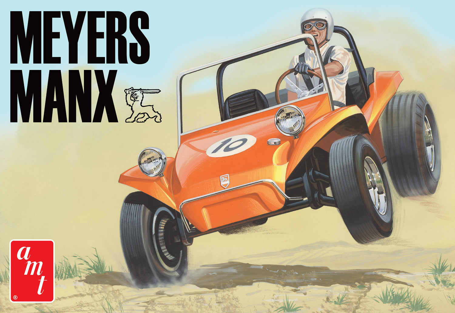 AMT Meyers Manx Dune Buggy - Original Art 1:25 Scale Model Kit
