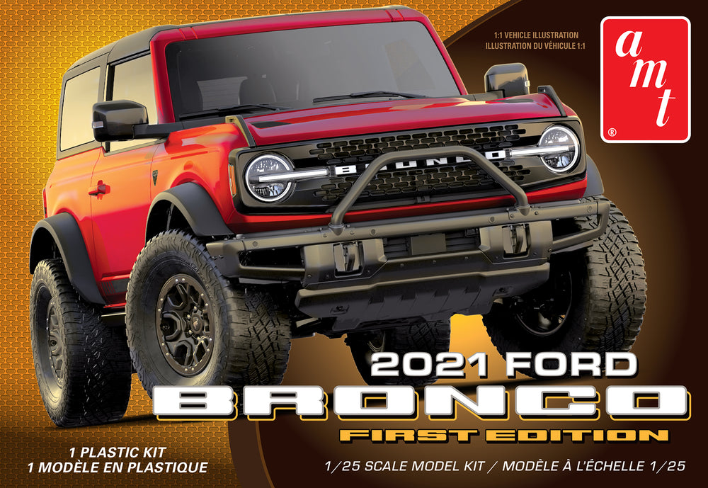 AMT 2021 Ford Bronco 1st Edition 1:25 Scale Model Kit