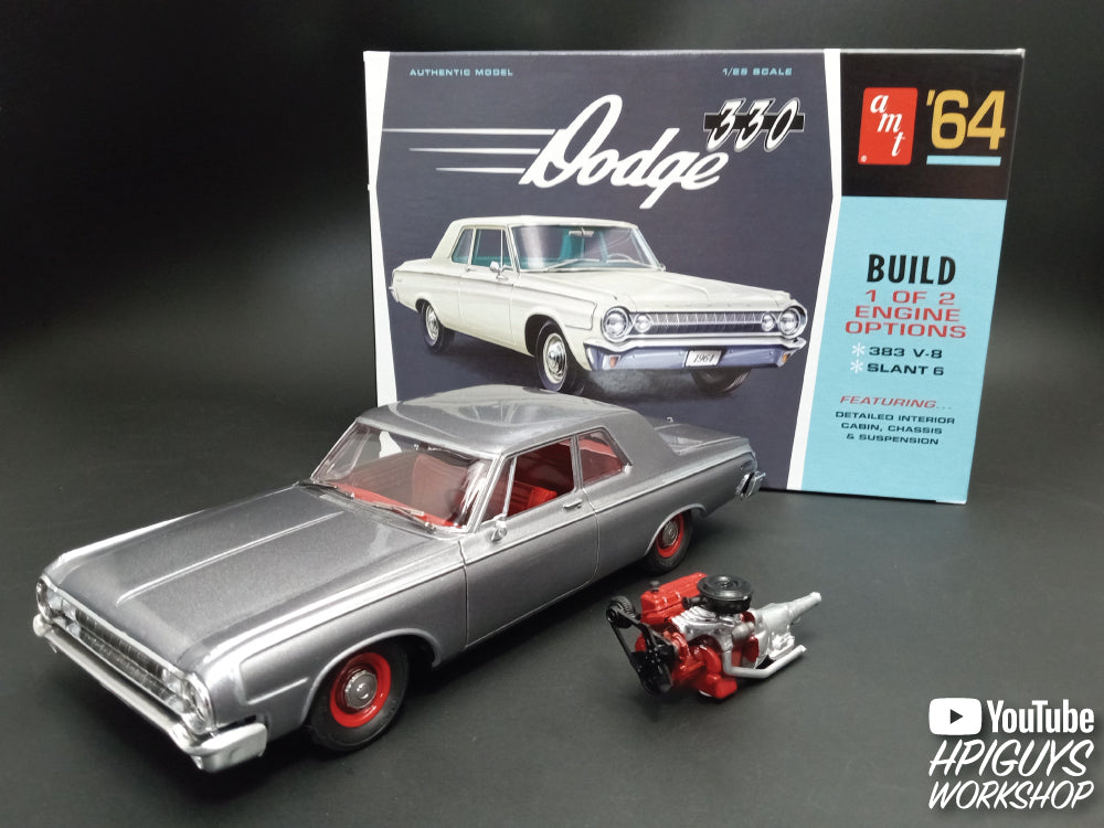 AMT 1964 Dodge 330 1:25 Scale Model Kit