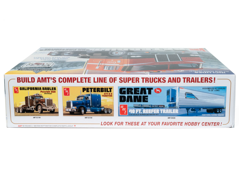 AMT Peterbilt 352 Pacemaker COE Coors Beer 1:25 Scale Model Kit