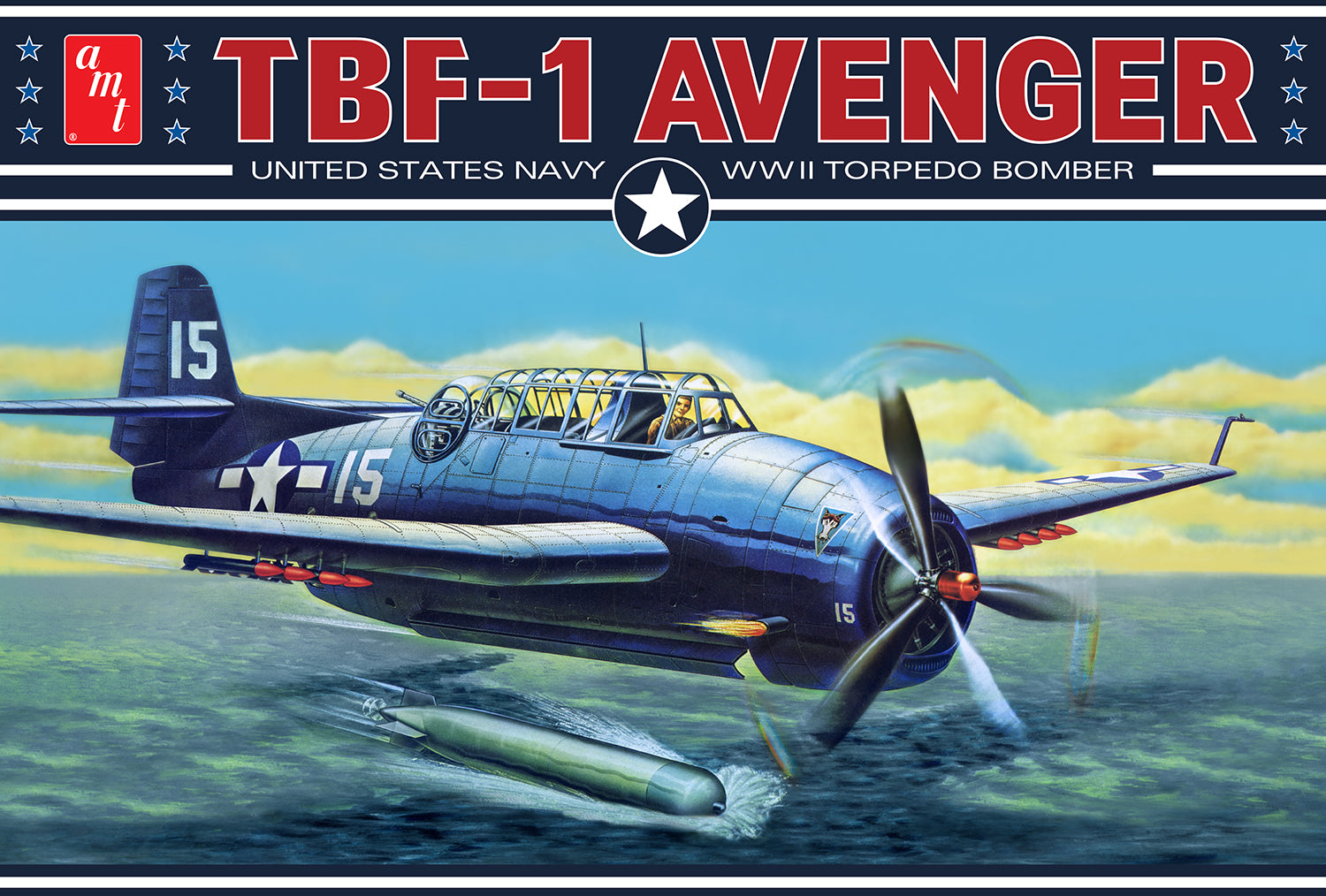 AMT TBF-1 Avenger 1:48 Scale Model Kit