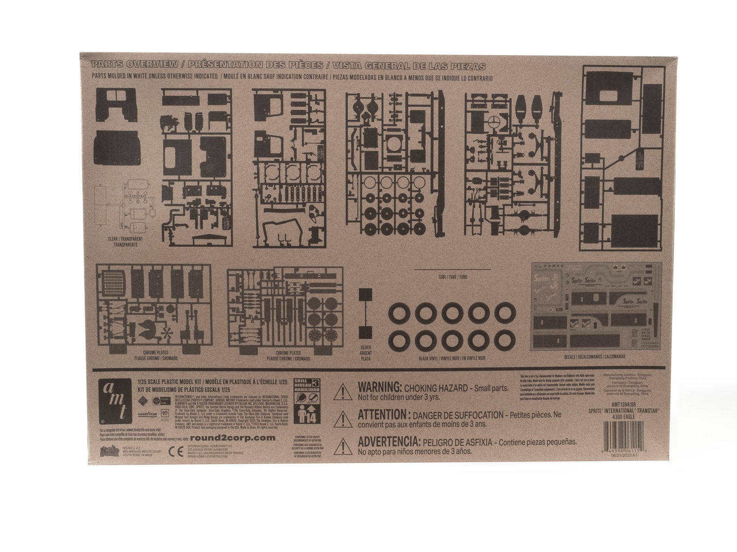 AMT International Transtar 4300 Eagle Sprite 1:25 Scale Model Kit