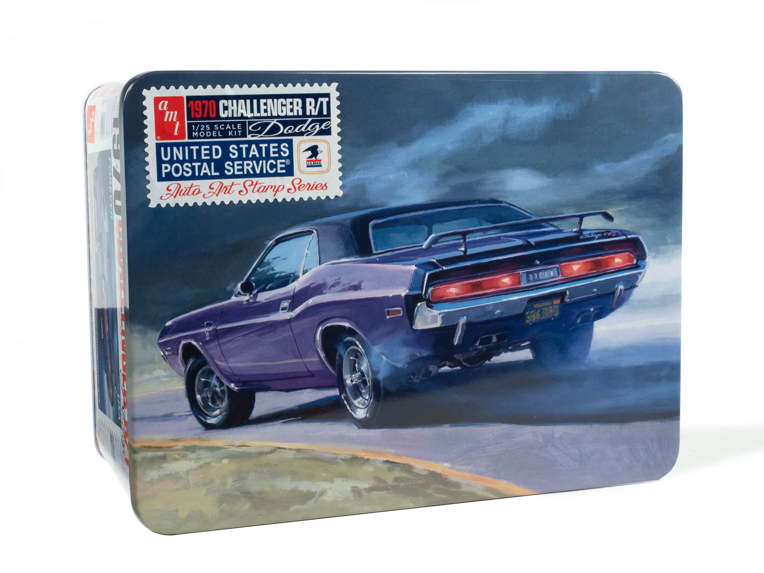 AMT 1970 Dodge Challenger USPS (TIN) 1:25 Scale Model Kit