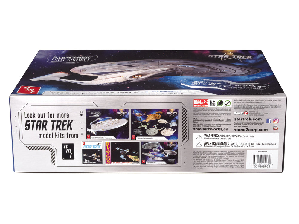AMT Star Trek U.S.S. Enterprise NCC-1701-E (Translucent) 1:1400 AMT Star Trek U.S.S. Enterprise NCC-1701-E (Translucent) 1:1400
