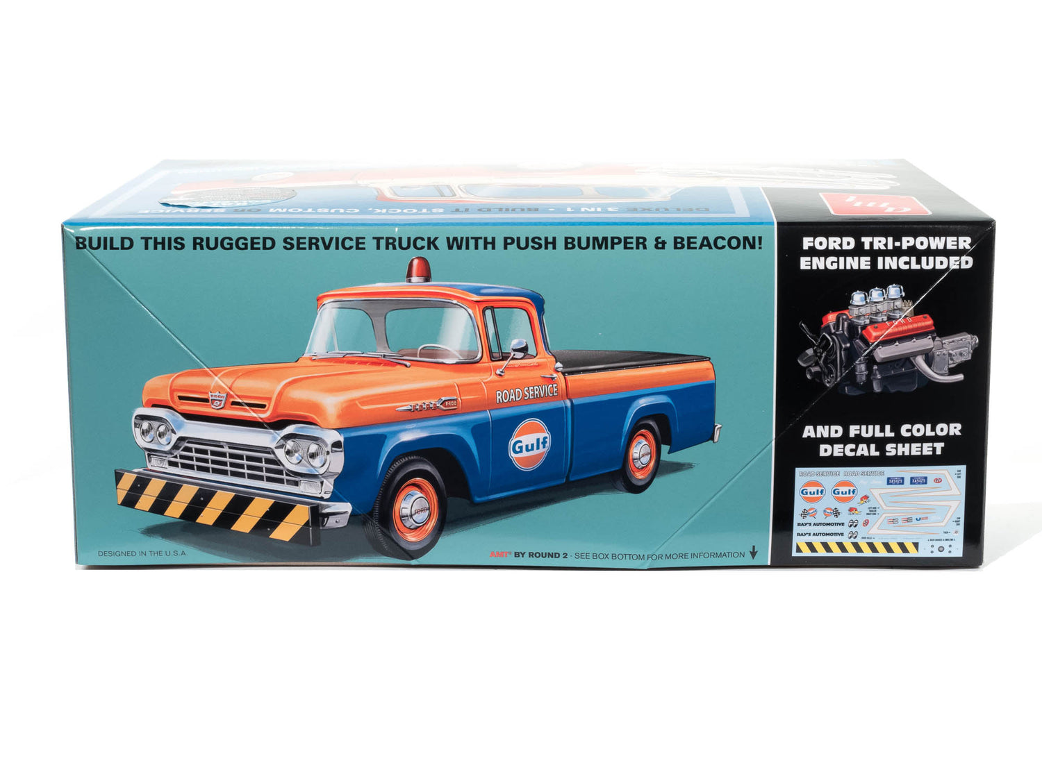 AMT 1960 Ford F-100 Pickup w/Trailer 1:25 Scale Model Kit