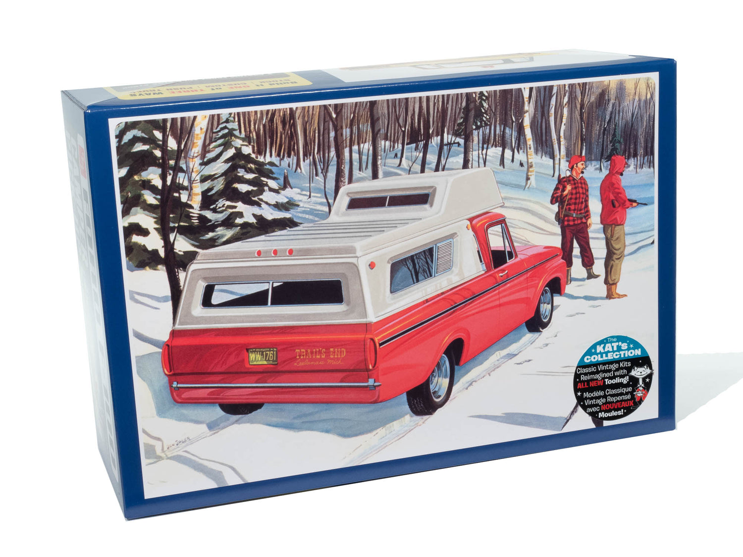 AMT 1963 Ford F-100 Camper Pickup 1:25 Scale Model Kit