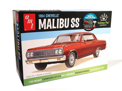 "PRE-ORDER" AMT 1964 Chevy Chevelle Malibu Super Sport "Craftsman Plus" 1:25 Scale Model Kit (DUE MAY 2024)