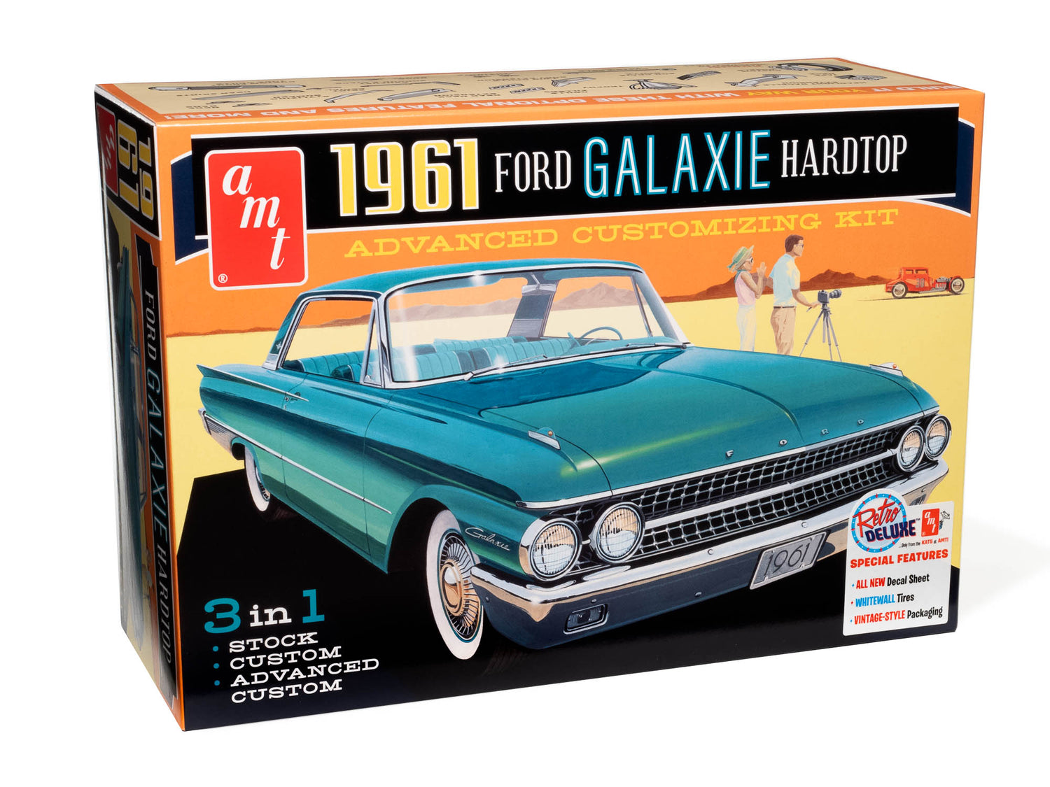 AMT 1961 Ford Galaxie Hardtop 1:25 Scale Model Kit