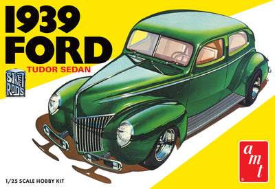 "PRE-ORDER" AMT 1939 Ford Sedan Street Rod Series 1:25 Scale Model Kit (DUE APRIL 2024)