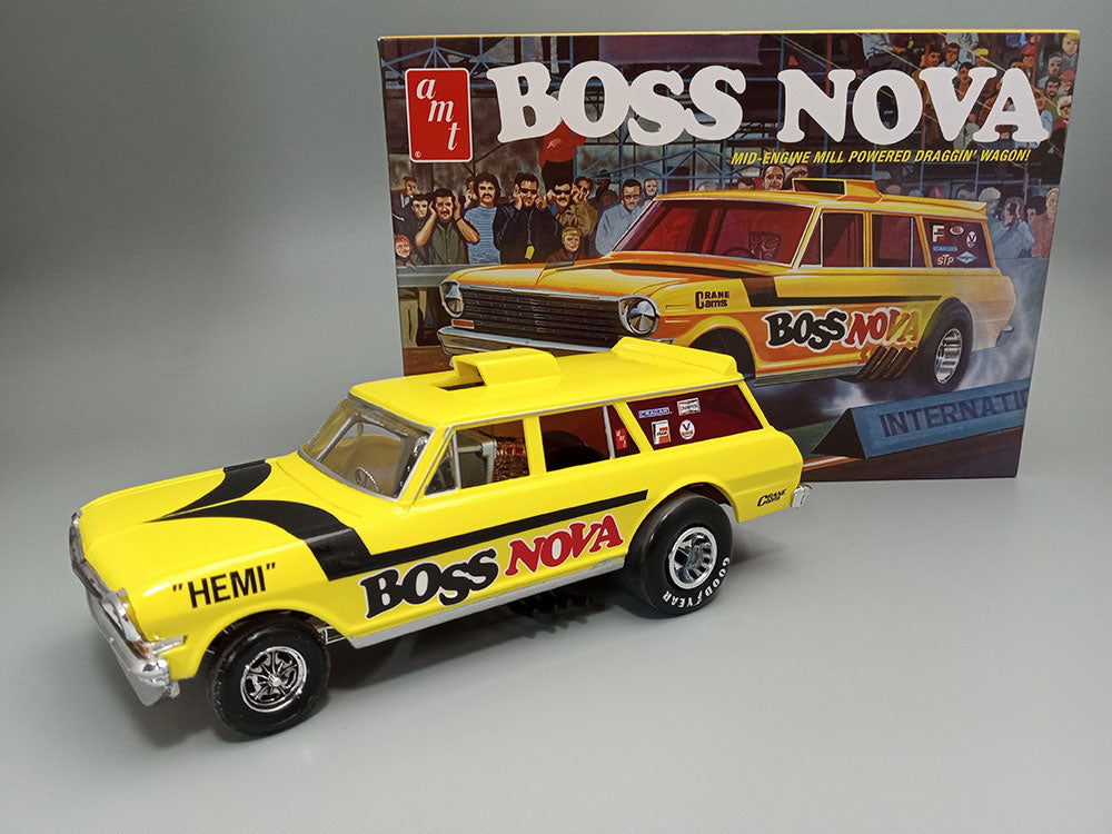 AMT Boss Nova Funny Car 1:25 Scale Model Kit