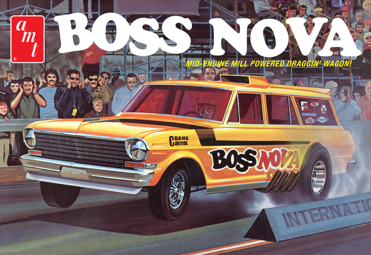 人気商品の中古品・新品・未使用品 Kit Model Scale 1:25 Car Funny Nova Boss AMT | Store World Auto ゼネラルモータース